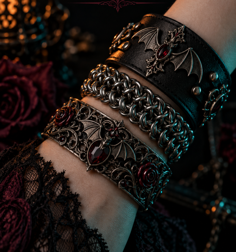 Gothic Bracelets and Cuffs: A Style Guide