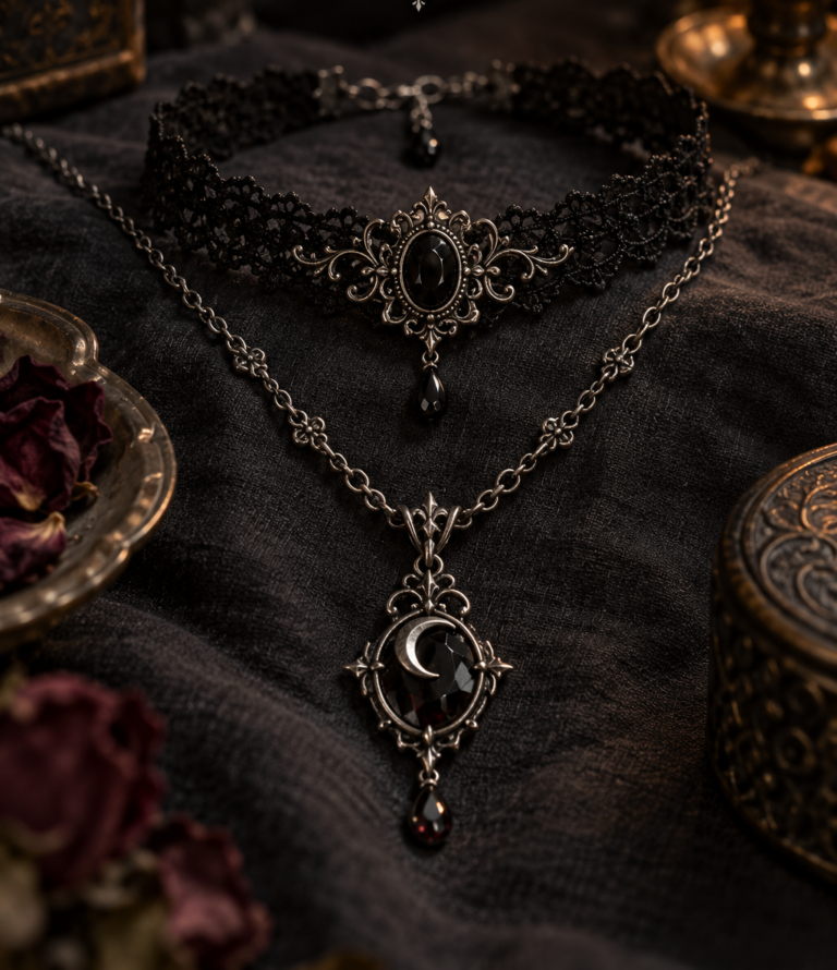 Gothic Necklaces and Pendants Guide: Chokers, Pendants & Chains